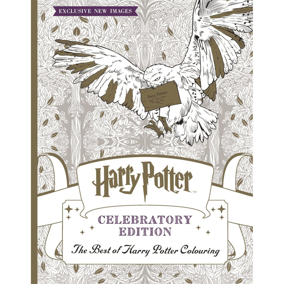 Harry Potter Colouring Book Celebratory Edition: The Best of Harry Potter colouring