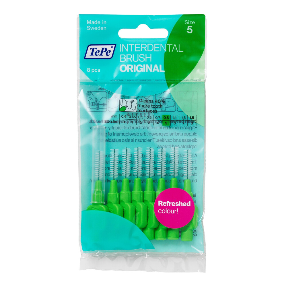 TePe Green 0.8mm Interdental Brush