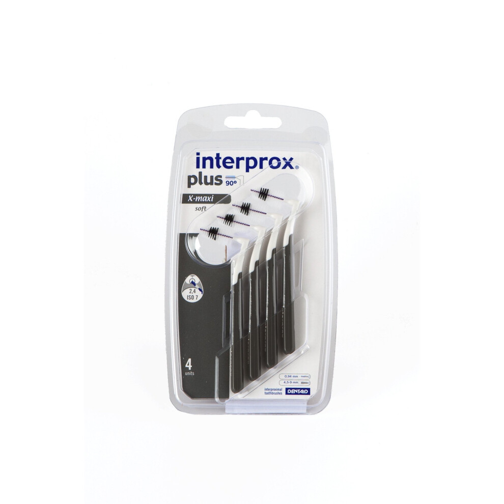 Interprox Plus Grey 2.6mm X-Maxi Interdental Brush - Pack of 4 Brushes - Image 3