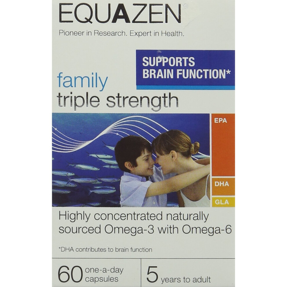 Equazen Family Triple Strength Capsules - Pack of 60