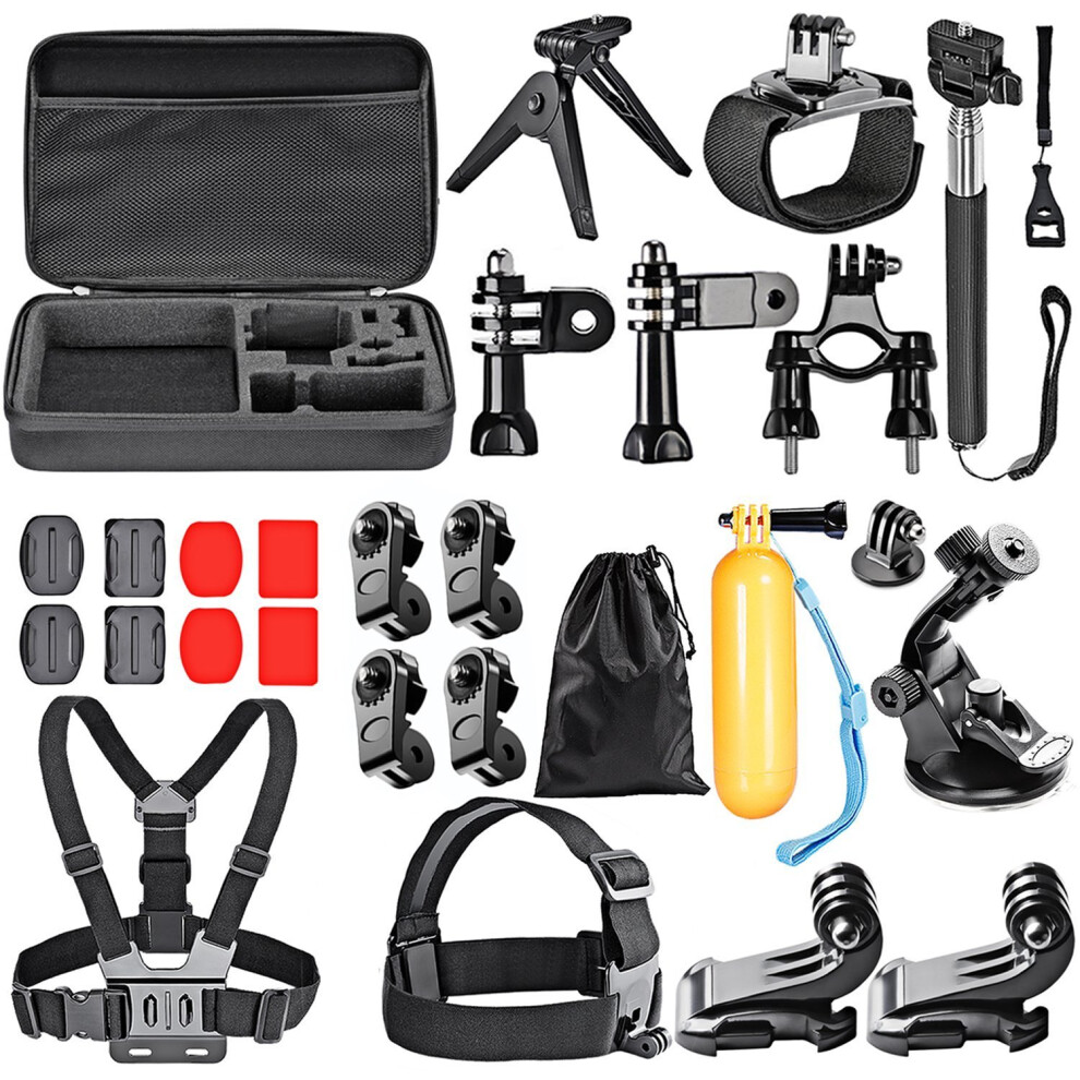 Neewer 25-In-1 Accessory Kit for GoPro Hero 6 5 4 3+ 3 2 1 Hero Session 5 Black AKASO EK7000 Apeman SJ4000 5000 6000 DBPOWER AKASO VicTsing WiMiUS...
