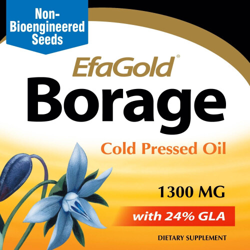 Nature's Way, Borage-Öl, 1.300 mg, 60 Softgels 1