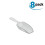 InterDesign Basic Measuring Spoon, Measuring Scoop, Plastic, Clear, Small, Set of 8 3