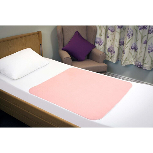 Washable Bed Protector/Pad without Tucks - Pack of 2 1