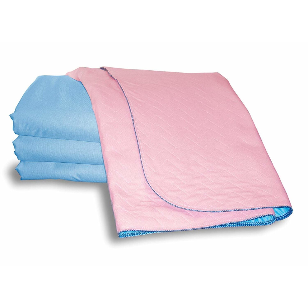 Washable Bed Protector/Pad without Tucks - Pack of 2