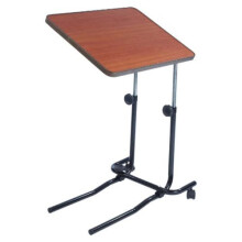 NRS Healthcare M01278 Overbed and Chair Table - Divan Style, Tilting & Adjustable