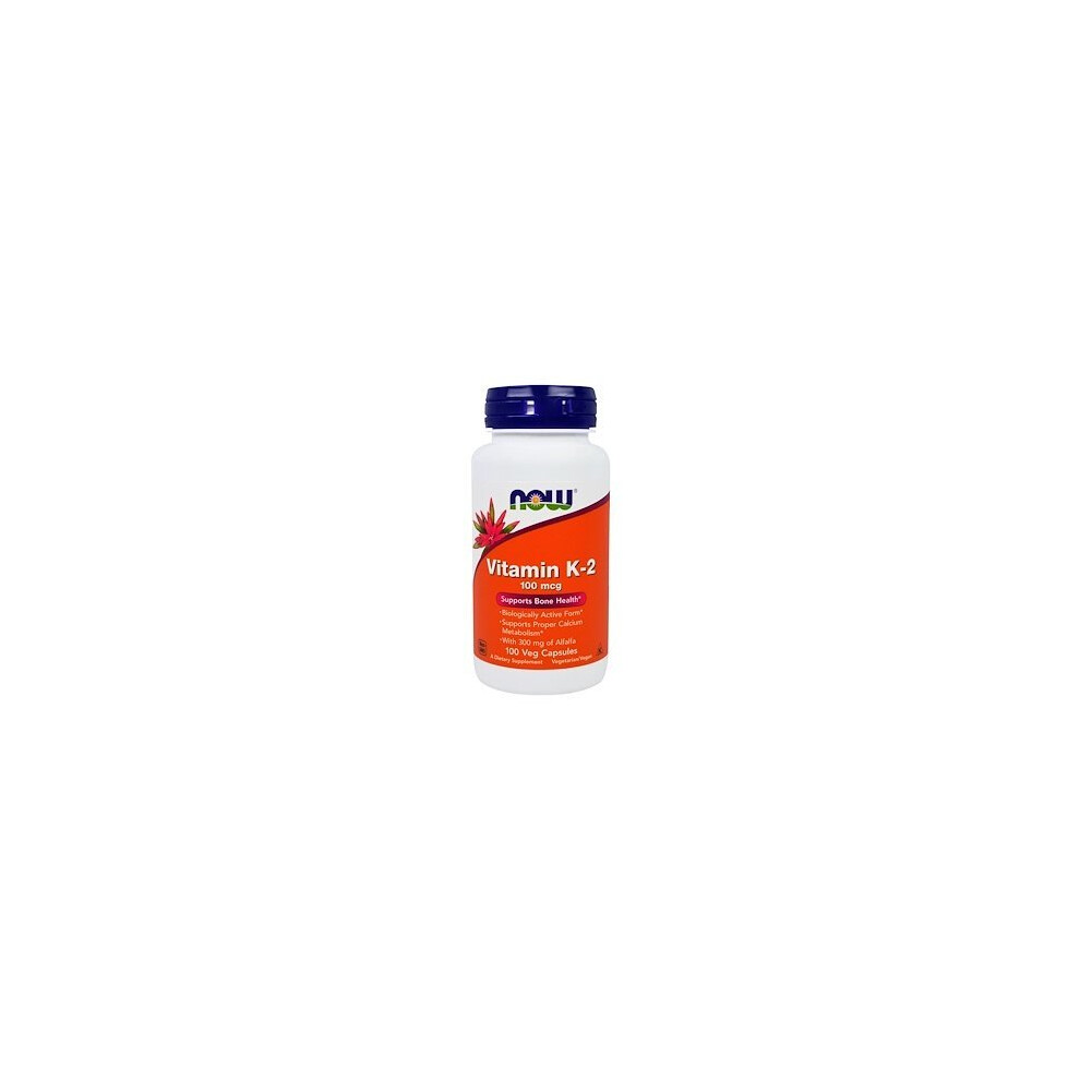 Vitamin K-2, 100mcg - 100 caps by NOW Foods