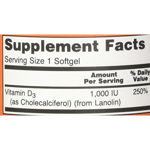 NOW Foods Now VIT D-3 1000IE 1