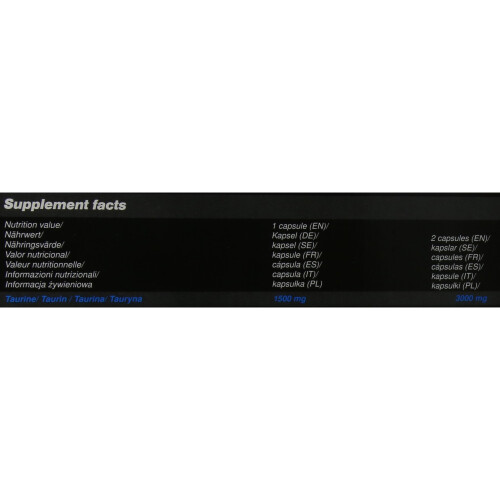 Olimp Taurine Mega Anticatabolic Capsules 1
