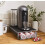 Direct Online Houseware Tassimo Compatible Grey Stand & Pod Holder | 56pc Coffee Capsule Drawer 2