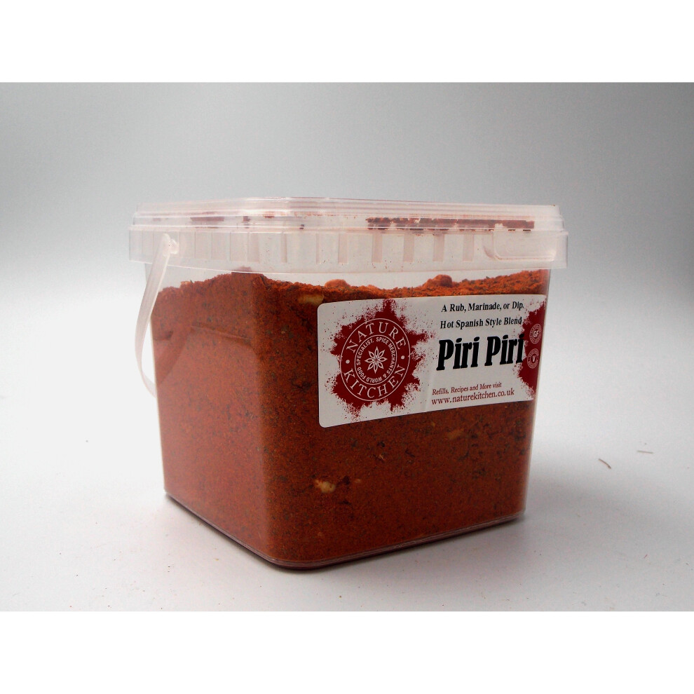 Naturekitchen Piri Piri Seasoning Hand Crafted Spice Blend - Large Tub