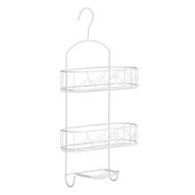 Paradise 2-Tier Shower Caddy - White