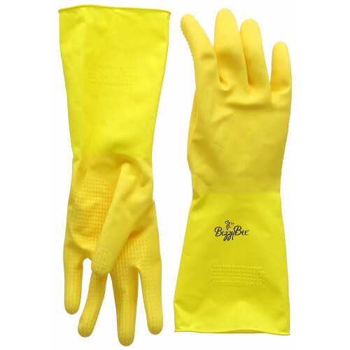 (Medium) BizzyBee Household Rubber Gloves