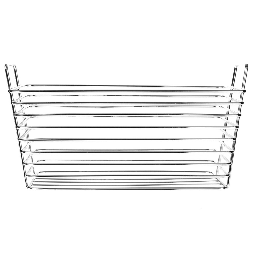 Premier Housewares Chrome Finish Storage Caddy With Integrated Handles