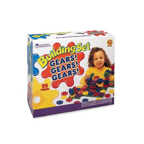 Learning Resources LEARNING RESOURCES LER9162 GEARS! BEGINNERS BUILDING SET-95 PIECES