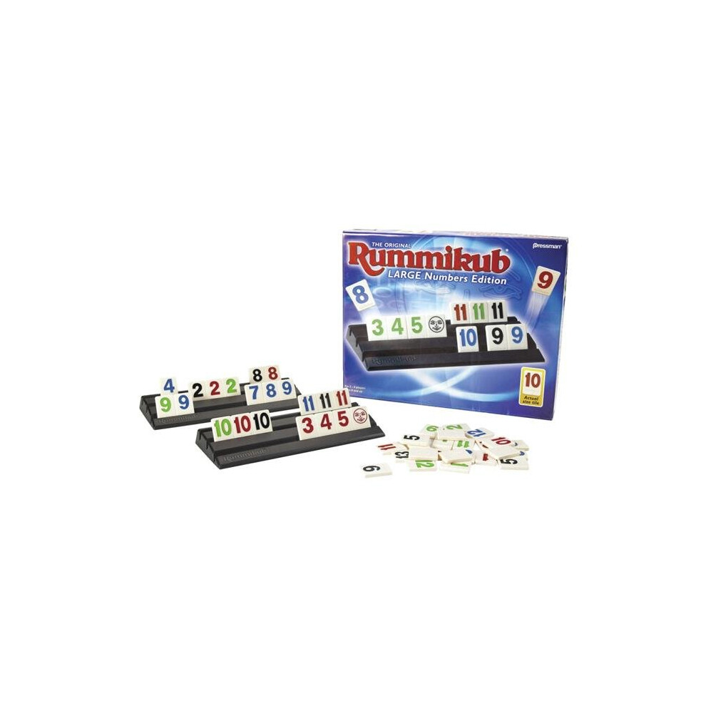 Photos - Other Toys Pressman Toy 1567759 Toy Rummikub Large Number