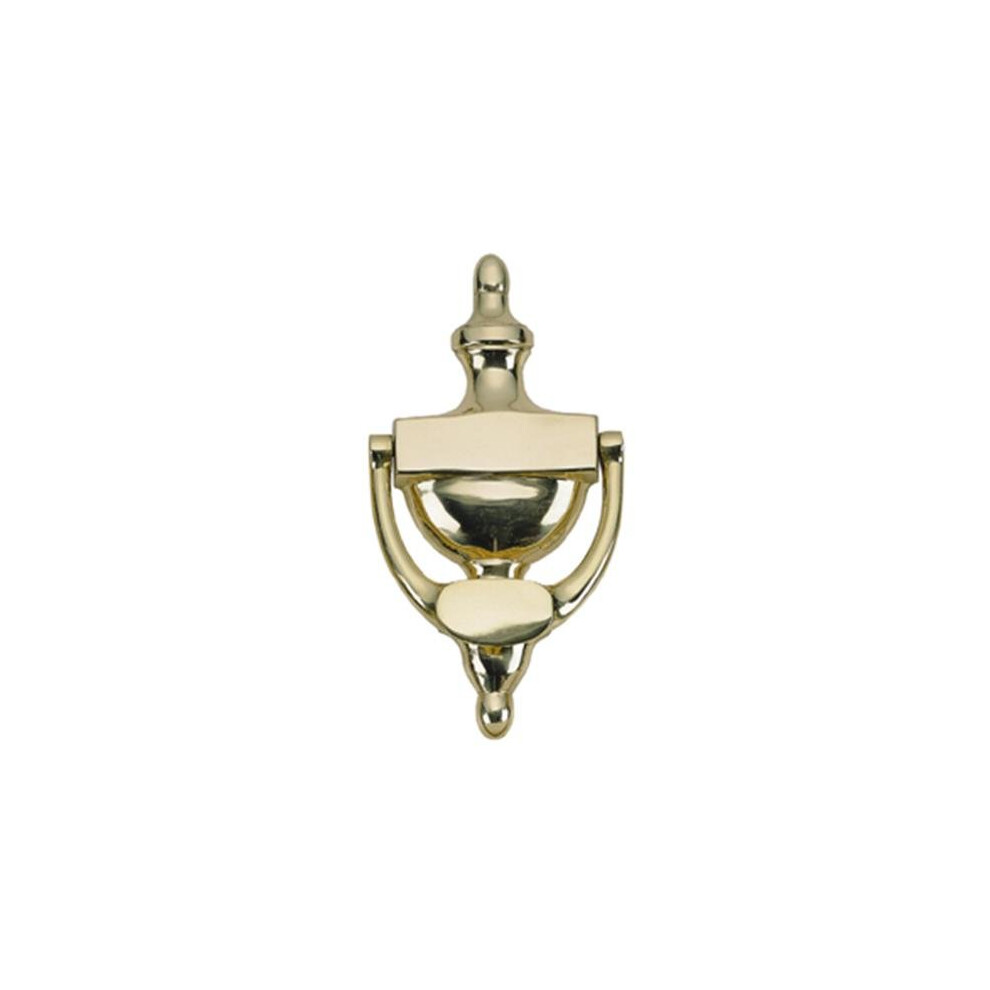 Brass Accents A07-K5520-605 Traditional Door Knocker 8 In. Polished Brass 082965123819
