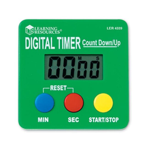 Learning Resources Learning Resources LER4339 Digital Timer Count Down-Up
