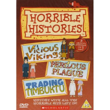 Horrible Histories - Vicious Vikings, Perilous Plague & Trading Timbuktu (3 episodes) [DVD]