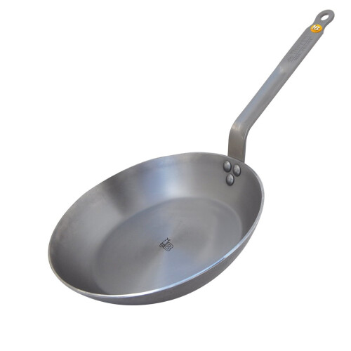 De Buyer 5610.24 Mineral B Element Round Frying Pan, 24 cm Diameter 1