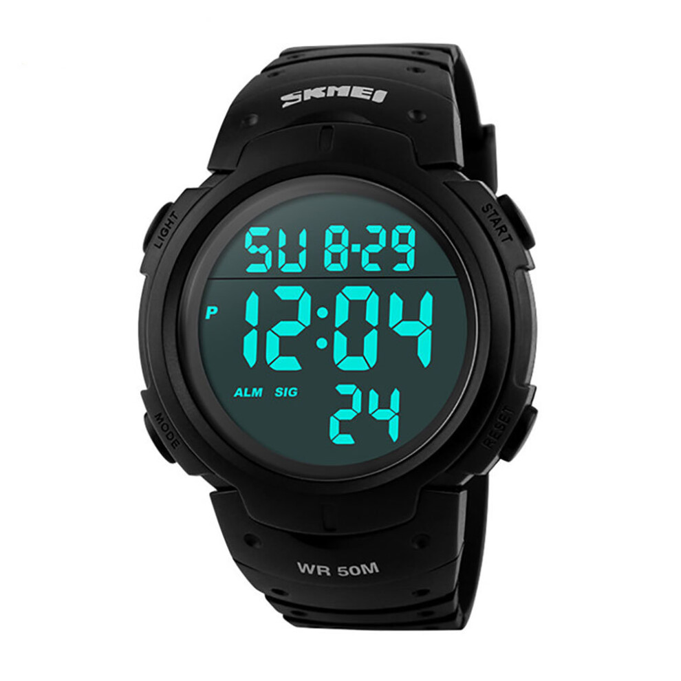 Skmei Extra Large Display Digitial Watch Sports Watch Stopwatch & Alarm 1068