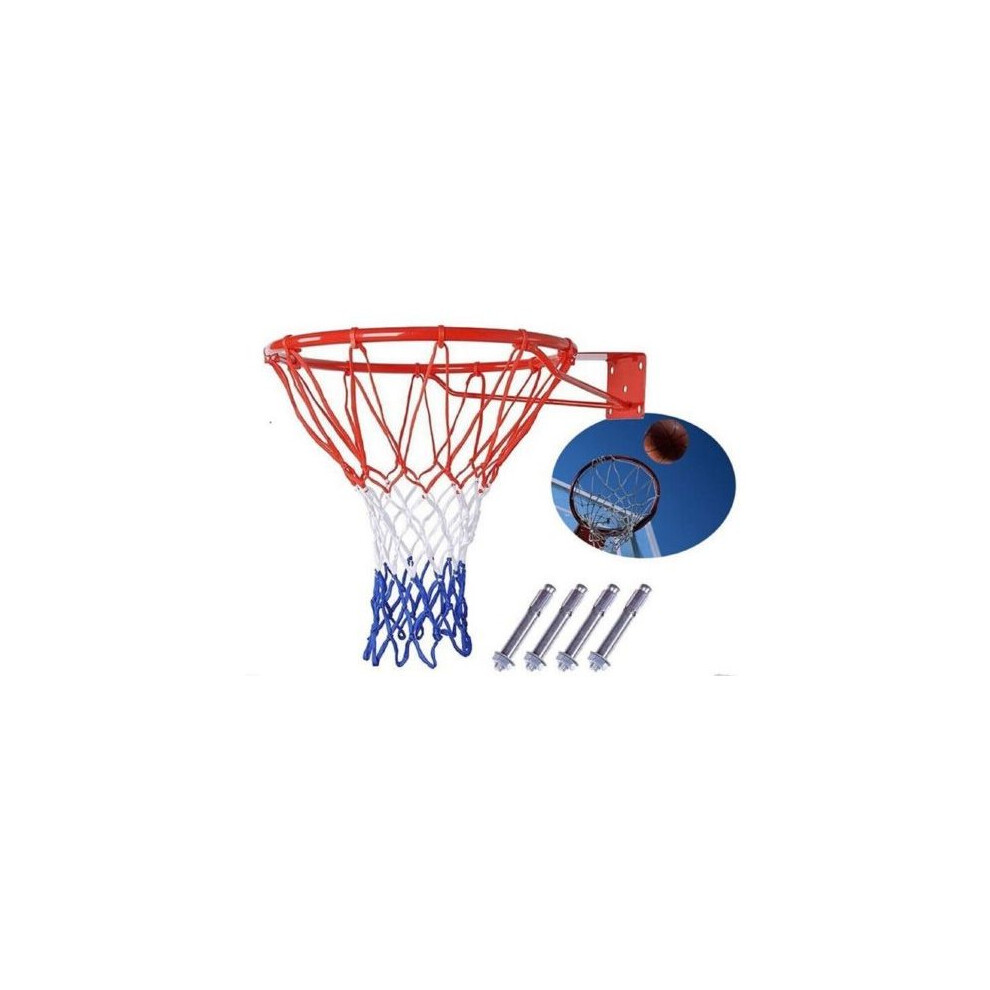 The Magic Toy Shop 18" Full Size Wall-Mounted Outdoor Basketball Hoop