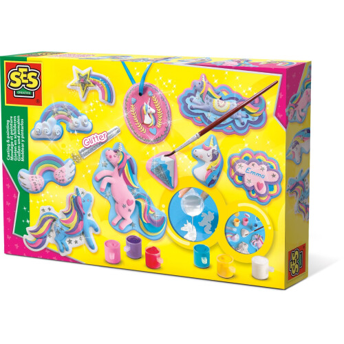 ES SES 01359 Casting and Painting Unicorns Figure