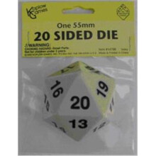 Koplow 14799 D20 Single 55 mm Countdown Ivory Bagged