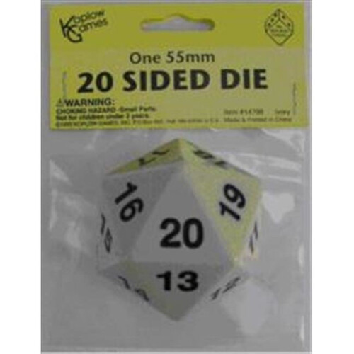 Koplow 14799 D20 Single 55 mm Countdown Ivory Bagged