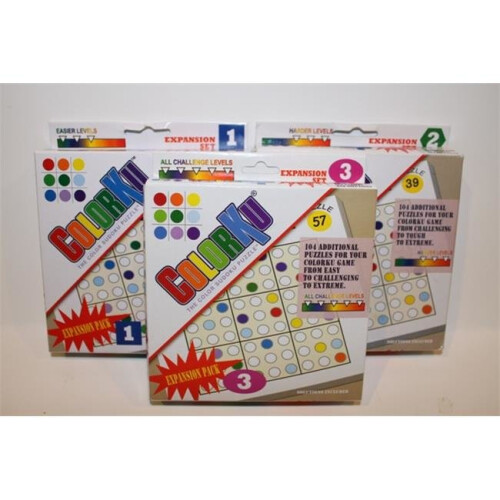 Pack de expansión de rompecabezas Colorku - Pack 3