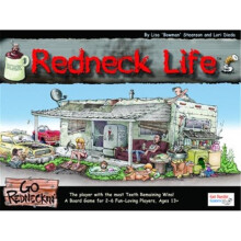 Redneck Life 1000 (GUT1000) - Dice-Driven Blue-Collar Board Game of Careers, Debt, Divorce, and Teeth