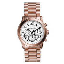 Michael Kors Ladies Designer Watch - Rose Gold - 'Cooper' - MK5929