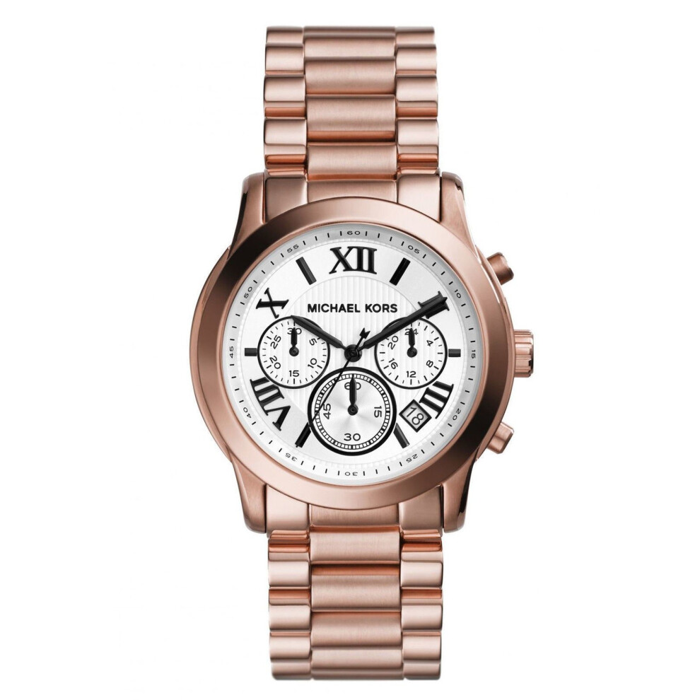 Michael Kors Ladies Designer Watch - Rose Gold - 'Cooper' - MK5929