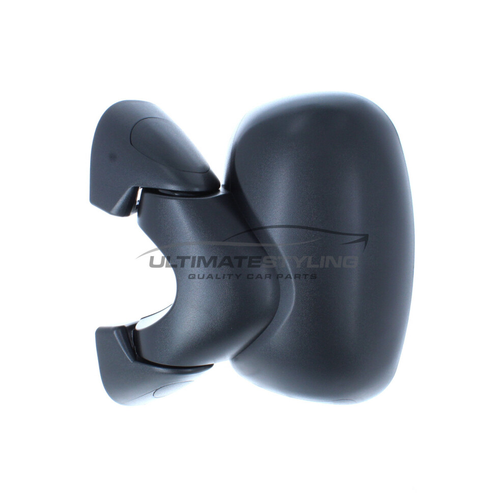 Renault Trafic Van 10/2006-2014 Manual Wing Door Mirror Passenger Side N/S Black 5057795159845