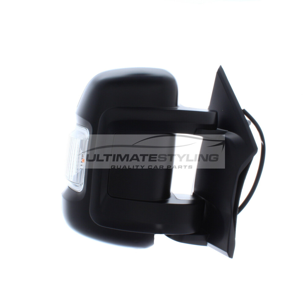 Citroen Relay Van 2006-9/2014 Electric Short Arm Wing Mirror Drivers Side Black 5057795163583