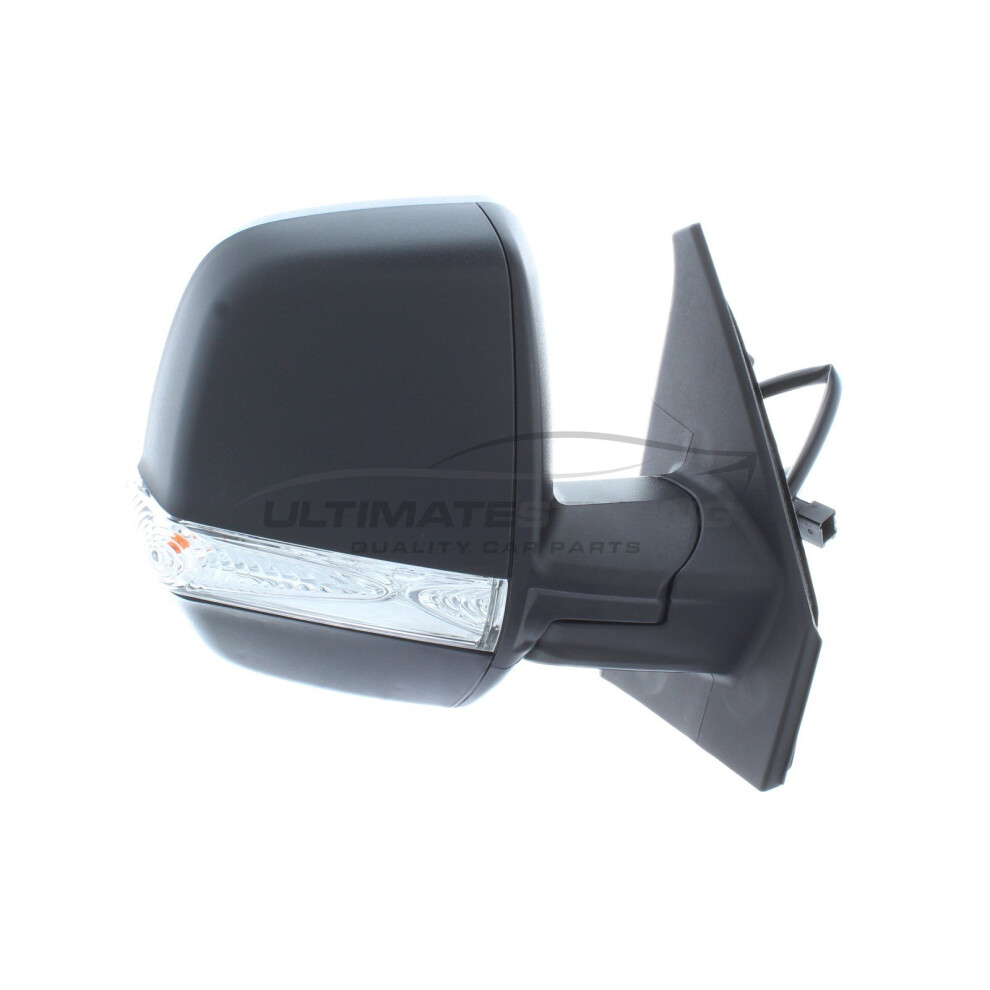 Vauxhall Combo Van 2012-> Cable Twin Glass Wing Door Mirror Drivers Side O/S 5057795150088