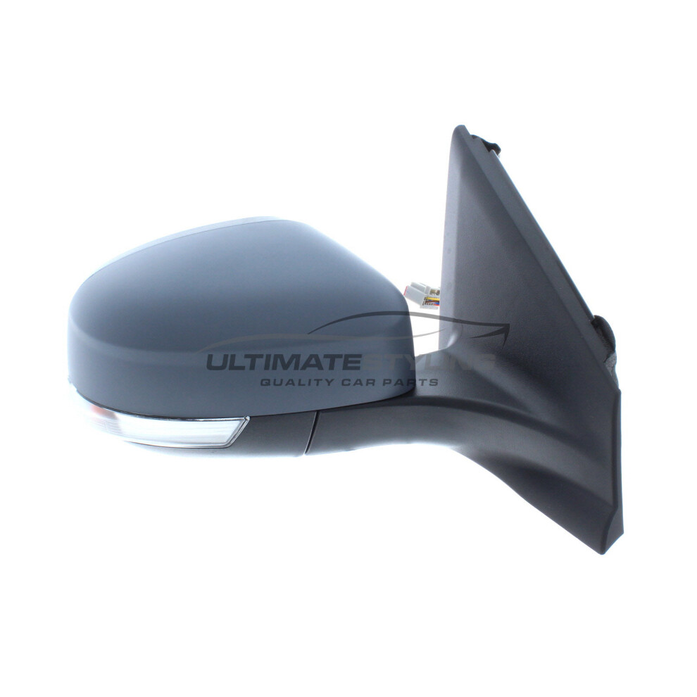 Ford Mondeo Mk4 Saloon 1/2011-3/2015 Electric Wing Mirror Primed Drivers Side 5057795152020