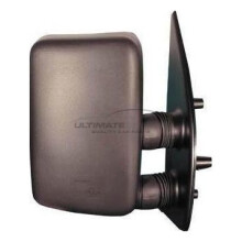 Fiat Ducato Van 1994-1998 Manual Short Arm Wing Mirror Black Drivers Side O/S