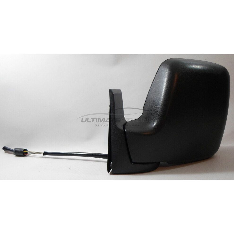 Fiat Scudo Mk1 Van 1995-2006 Cable Wing Door Mirror Passenger Side N/S Black 5057795146494