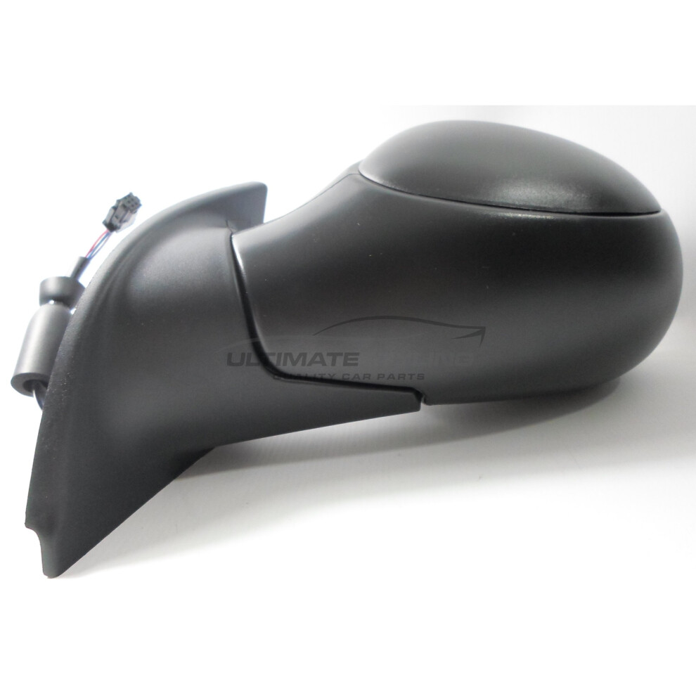 Citroen C3 Mk1 Hatchback 2002-5/2010 Electric Mirror Passenger Side N/S Black 5057795146548