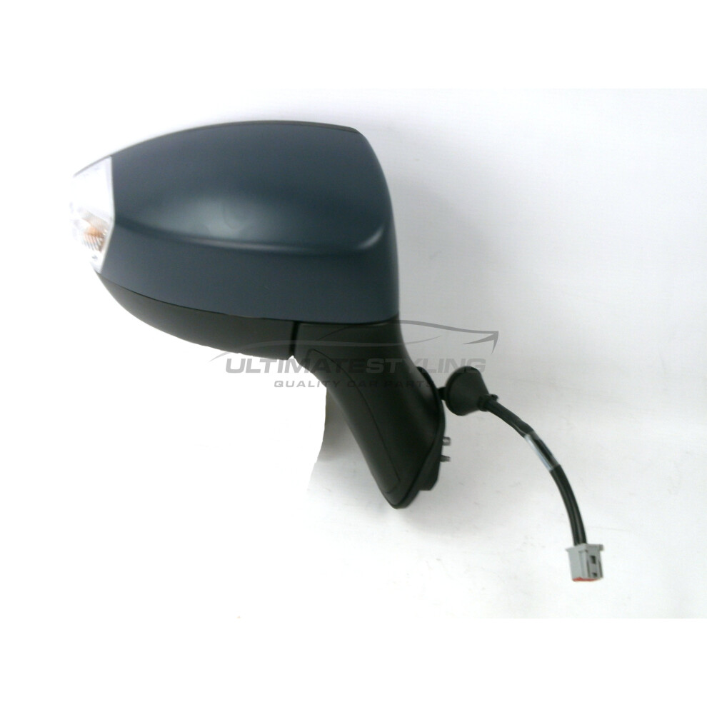 Ford Kuga Suv 2008-4/2013 Electric Wing Door Mirror Primed Drivers Side O/S 5057795153713