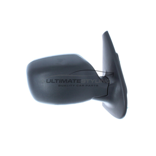 Renault Kangoo Van 2003-2008 Electric Wing Door Mirror Black Drivers Side O/S