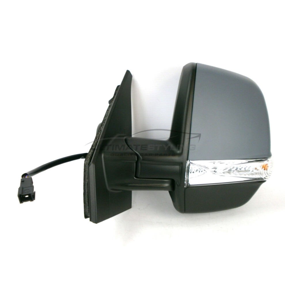 Vauxhall Combo Van 2012-> Electric Mirror Twin Glass Primed Passenger Side N/S 5057795150200