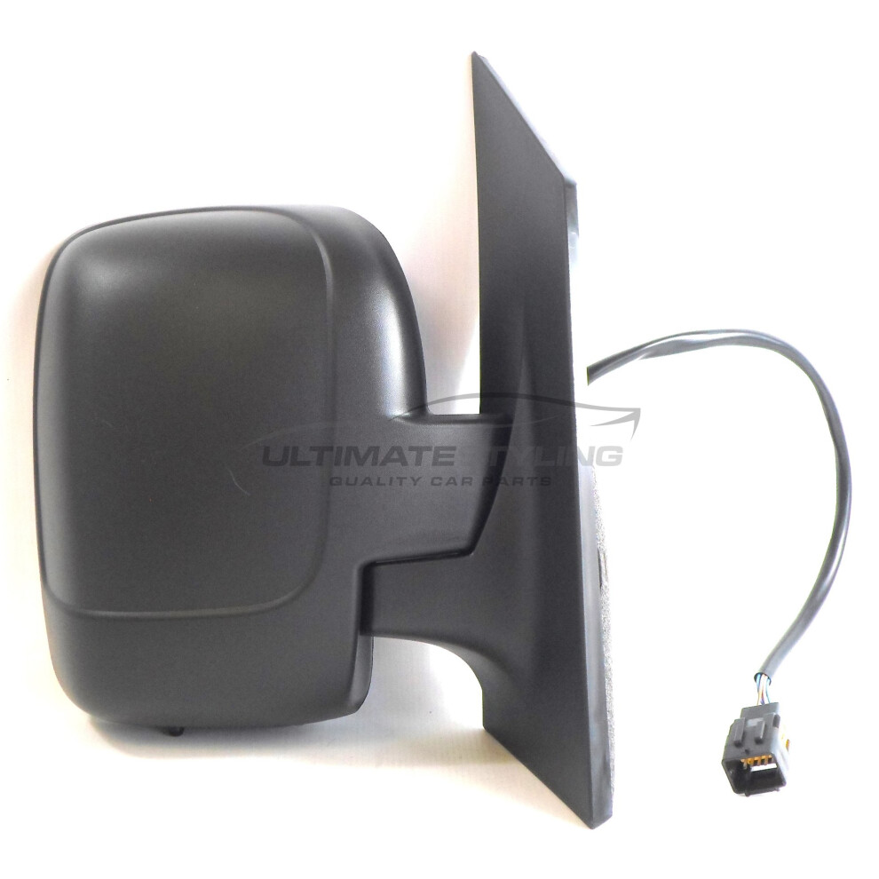 Fiat Scudo Van 2007-> Electric Single Glass Wing Door Mirror Drivers Side O/S 5057795149624