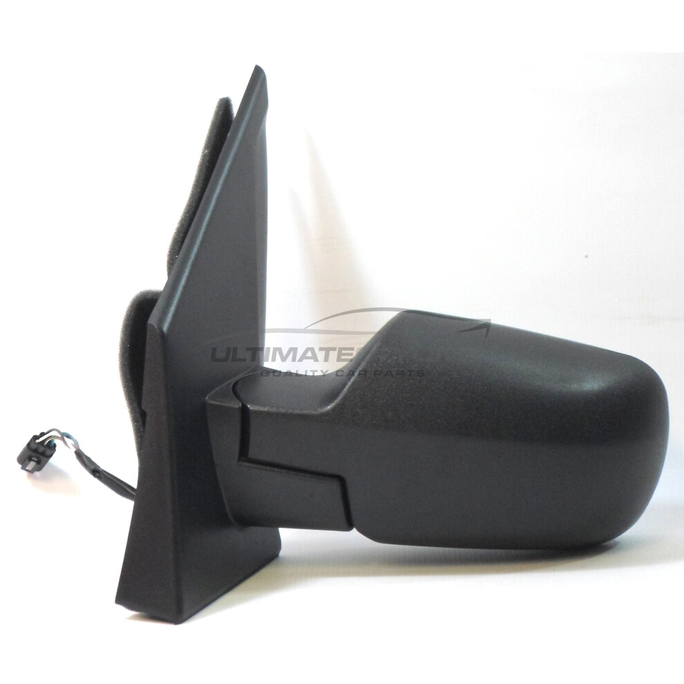 Ford Fusion Hatchback 2002-2/2006 Electric Door Wing Mirror Passenger Side Black 5057795151818