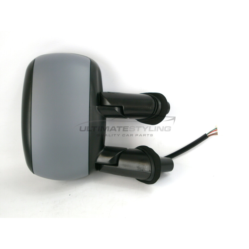 Fiat Doblo Mk1 Van 2001-6/2010 Electric Wing Door Mirror Primed Drivers Side O/S 5057795148894