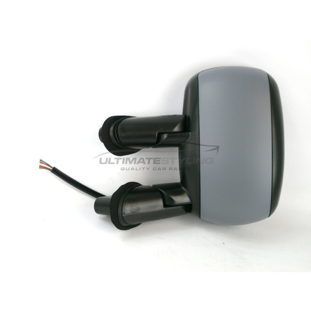 Fiat Doblo Van 2001-6/2010 Electric Wing Door Mirror Primed Passenger Side N/S 5057795148900