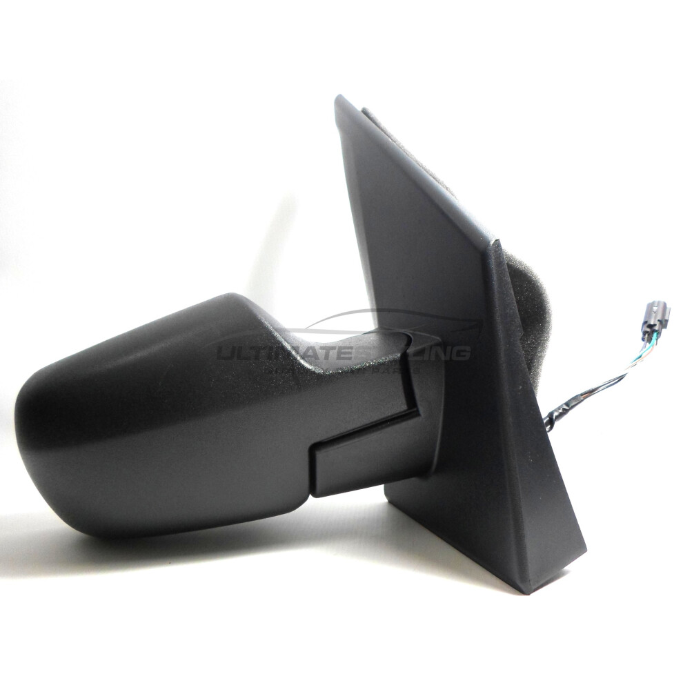 Ford Fusion Hatchback 2002-2/2006 Electric Wing Mirror Drivers Side O/S Black 5057795151801