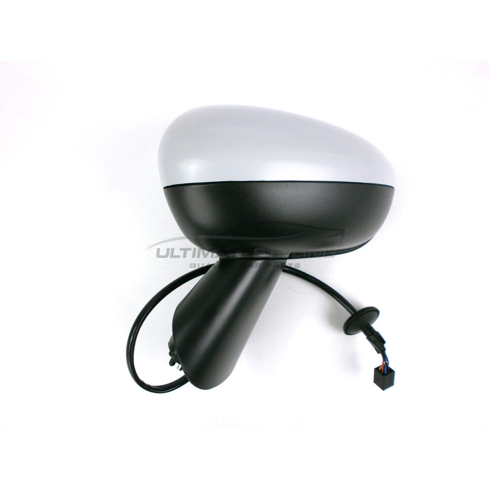 Vauxhall Meriva 3/2010-> Electric Wing Door Mirror Arm Passenger Side N/S Black 5057795156080
