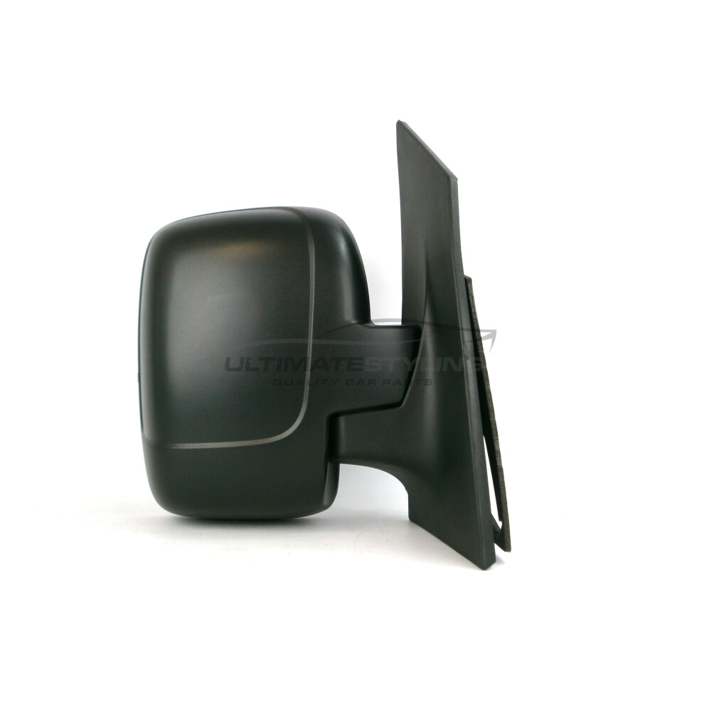 Citroen Dispatch Van 2007- Cable Single Glass Wing Mirror Drivers Side O/S Black 5057795149556